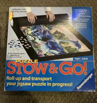 Puzzle Stow & Go Storage Roll Mat Ravensburger 46”x26” For Puzzles Up To 1500pcs