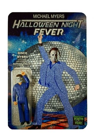 Halloween Michael Myers Spoof 3 3/4 " Custom Figure Foil Card Distraction_figures