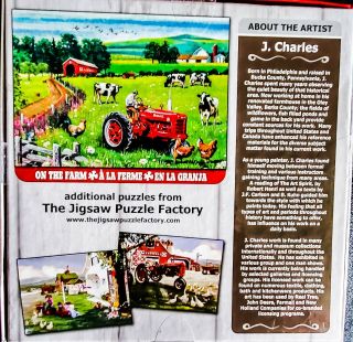 The Jigsaw Puzzle Factory 1000 Peice Puzzle (On The Farm) 3