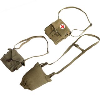 Alert Line Al100032 1/6th Wwii Soviet Female Medical Soldier Figure Backpack