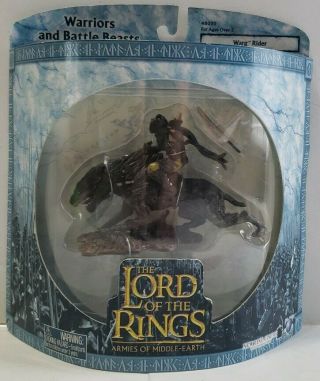 Lord Of The Rings Warriors And Battle Beasts Warg Rider Lotr Aome Play Along