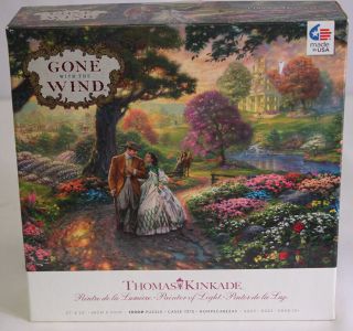 Thomas Kinkade 1000 Piece Puzzle Gone With The Wind