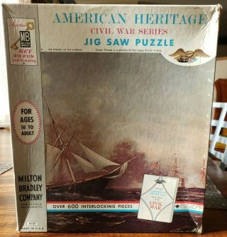 Vintage American Heritage/civil War Series Jigsaw
