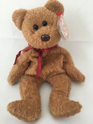 Ty Beanie Baby Curly Retired W/tag Errors “rare” Collectible