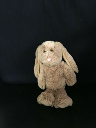 Ty Beanie Babies Plush Adrienne The Bunny Rabbit Tan Htf Rare Soft & Cuddly Euc