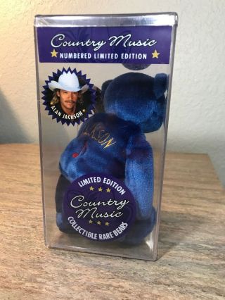 Country Music Collectible Bear 1999 Alan Jackson