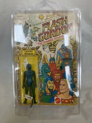 Vintage 1979 Mattel Flash Gordon Lizard Woman Figure Moc