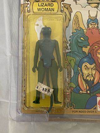 Vintage 1979 Mattel Flash Gordon Lizard Woman Figure MOC 2