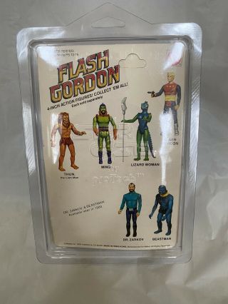 Vintage 1979 Mattel Flash Gordon Lizard Woman Figure MOC 3
