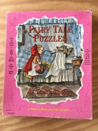 Fairy Tale Puzzles By Tasha Tudor