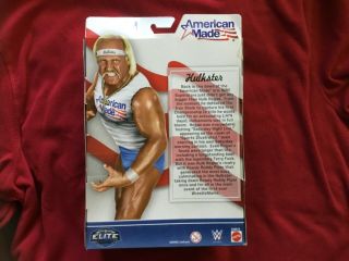 WWE elite Hulk Hogan ‘American Made’ exclusive Mattel 2