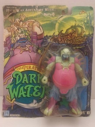 Vintage 1990 The Pirates Of Dark Water 6 " Action Figure Bloth By Hasbro