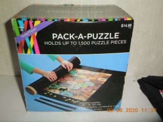 Pack - A - Puzzle Felt Mat Storage For Up To 1500 Piece Puzzles