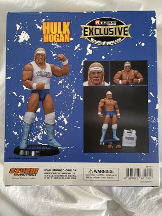 Ringside Exclusive American Made Hulk Hogan Figure Storm Collectibles Elite open 2