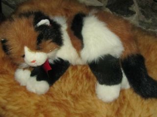 Maggie The Calico Cat Realistic Ty Classic Plush Stuffed Animal Vintage Vtg 1995