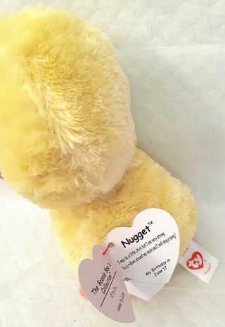 Ty Beanie Boos 6” NUGGET Easter Baby Yellow Chick Walgreens Exclusive w/ tag 2