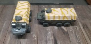 Set Of 2 Gi Joe 1983 Amphibious Assault Troop Transport Hasbro Vehicle