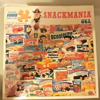 Wm 1000 Pc Jigsaw Puzzle Snackmania By Charlie Girard 2013
