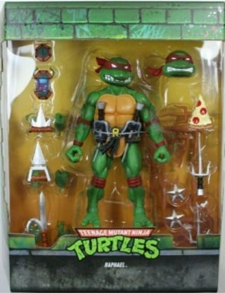 2020 7 Teenage Mutant Ninja Turtles Ultimates Raphael Wave 1 Tmnt