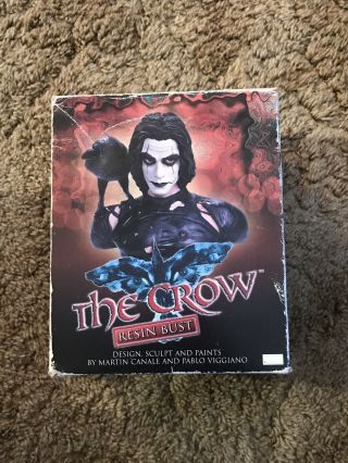 The Crow Resin Bust DYNAMIC FORCES Limited Edition 0024 Of 1994 Distressed Box 3