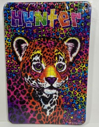 Lisa Frank Set Of 3 45 Piece Puzzles 8 " X 5.  5 " Hunter Cheetah Leopard