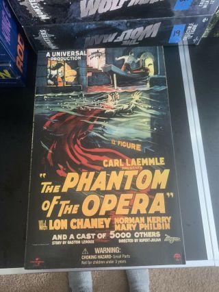 Sideshow Universal Monsters Phantom Of The Opera Lon Chaney 12” Figure