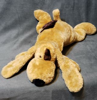 Ty Classic Sniffy Puppy Dog 18 " Plush Brown Floppy Hound Pup Stuffed Animal 2001