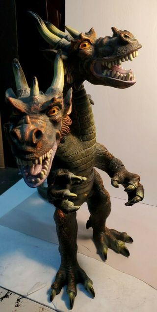 Extra Large Maidenhead Toys R Us Huge 2 Head Dragon 29 " Long 21 " Tall 20 " Wide