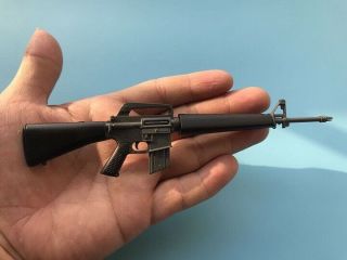 1/6th Vietnam War Us Army M1 Submachine Gun (one - Piece Immovable) Model For 12 "