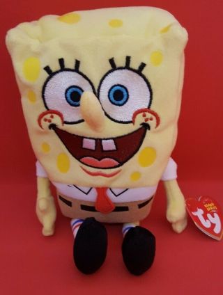 Ty 2004 Spongebob Squarepants Beanie Baby - With Tags