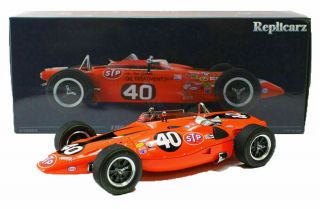 Replicarz R18004 Parnelli Jones Race Car 1967 Paxton Stp Turbine Indy 500 1:18