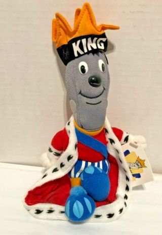 King 5 Tv 50th Anniversary King Mike 9.  5 " Beanbag Plush W/tags,  Disney