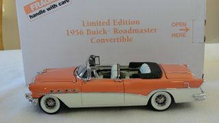 Danbury 1:24 1956 Buick Roadmaster Convertible - Limited Ed.  660 Of 5000