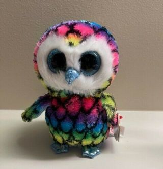 Ty Beanie Boo 6 Inch Aria The Owl Claire 