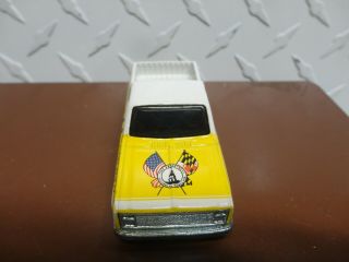 Loose Hot Wheels Yellow Fire Rods ' 83 Chevy Silverado Pickup Authentic 3