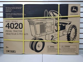 John Deere 4020 Pedal Tractor Ertl Discontinued Nib Unassembled - Part Lp51324