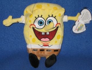 Ty Spongebob Best Day Ever Beanie Baby - With Tags