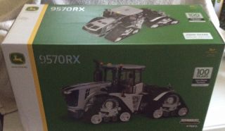 Rare John Deere Silver 9570rx 100 Years For The John Deere Store Only 1/16 Scale