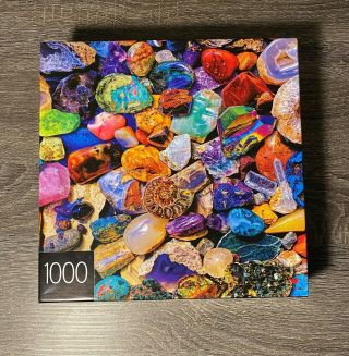 Spin Master Cardinal 1000 - Piece Jigsaw Puzzle - Rocks And Minerals Complete