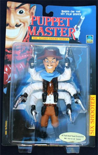 Puppet Master Six Shooter (1997) - Full Moon Toys - Troll And Toad Exclusive