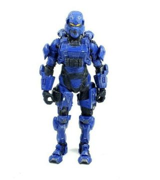 Mcfarlane Halo 4 Series 1 Blue Spartan Soldier Action Figure