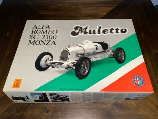 Pocher Alfa Romeo 8c 2300 Monza Muletto K78 Kit Unstarted & 100 Complete