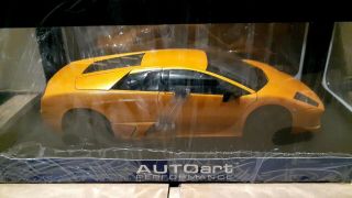 1:18 Autoart Lamborghini Murcielago Lp640 Orange Very Rare