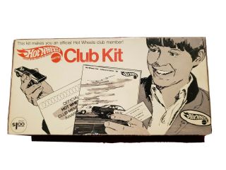 1970 Redline Hot Wheels Club Kit. , .  Rare