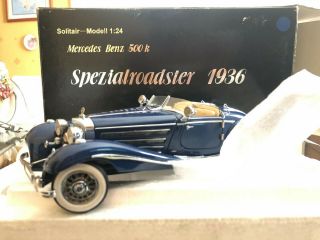 1:24 Cmc - Mercedes - Benz 500 K Spezialroaster 1936