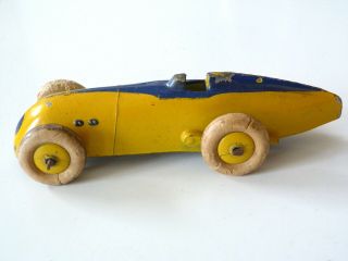 Pre War Dinky 23 Racing Car - A Fine Example Of The Very First Dinky Of Its Type