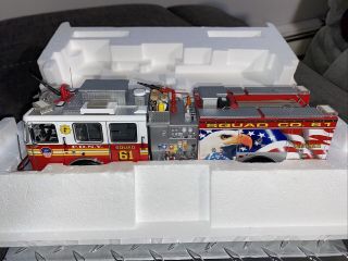 Code 3 Collectibles Fdny Squad 61 1/32 Scale Model