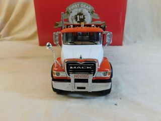 K.  Hoving LRS First Gear 19 - 3695 Mack Roll - Off Refuse Truck DieCast 1:34 Chicago 2
