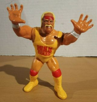 Wwf Hasbro Hollywood Hulk Hogan Wrestling Figure Vtg Wwe Titan Sports Wcw Nwo