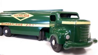 1950 ' s MINNITOY - Hochelaga Fuel Tanker - Toy Truck Older Restoration 3